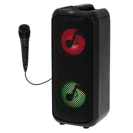 Adler Speaker with radio | AD 1903 | 2x5 W | Bluetooth | Black | Portable | Wireless connection 448112