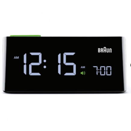 Braun BNC 016 BKEU LED Wecker schwarz
