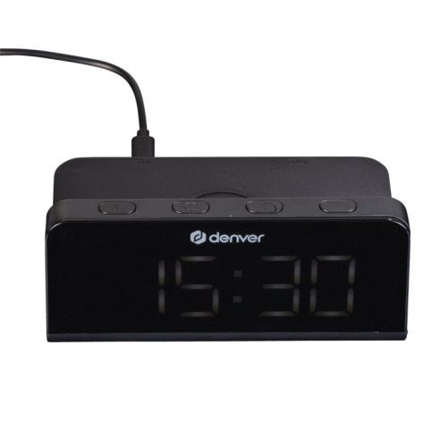 Denver ECQ-103MK2 Digital alarm clock Black