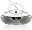 Blaupunkt BB14WH CD player CD recorder Silver, White