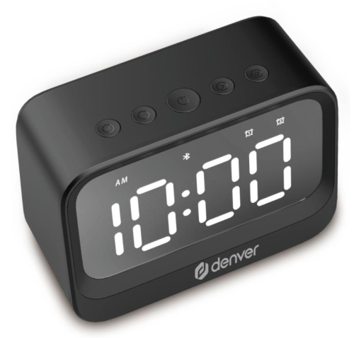 Denver EC-53B alarm clock Digital alarm clock Black