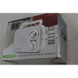 Восстановленный. Muse M-051RW Portable Radio | Muse Portable Radio | M-051RW | AUX in | White | DAMAGED PACKAGING