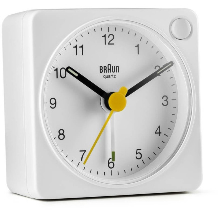 Braun BC 02 XW Quarzwecker wei Lichtfunk.