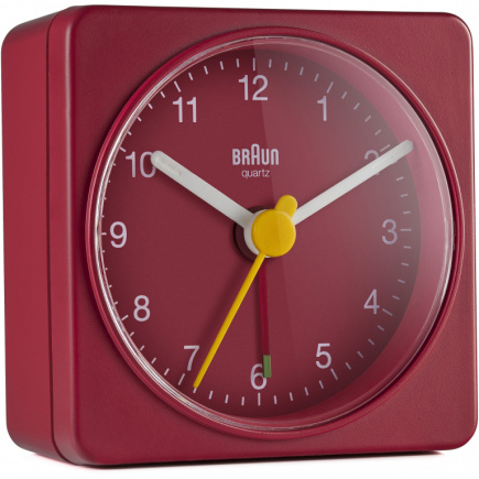 Braun BC 02 R Quarzwecker rot