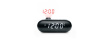 Muse M-179 P radio Clock Digital Black