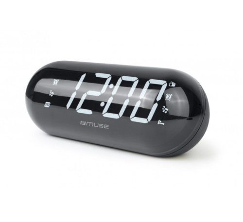 Muse M-19 GL radio Clock Digital Black