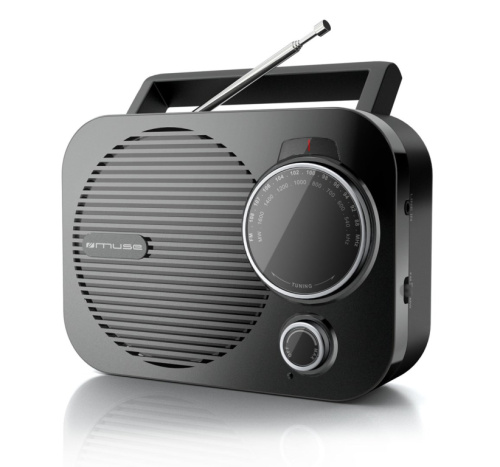 Muse M-050 R radio Personal Analog Black