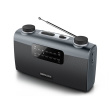 Muse M-058 R Portable Analog Black, Grey