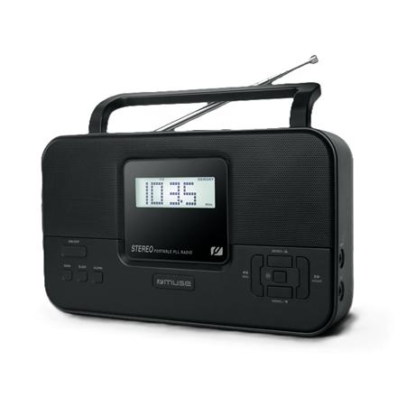 Muse Stereo Portable Radio | M-087 MB PLL | AUX in | FM radio | Headphone out 441394