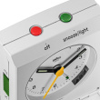 Braun BC 05 W Quarz-Klappwecker wei