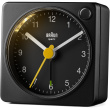 Braun BC 02 XB Quarzwecker schwarz Lichtfunk.