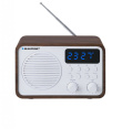 Portable radio with Bluetooth and USB BLAUPUNKT PP7BT, colour: brown wood/white