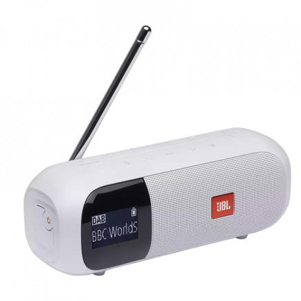 Kaasaskantav raadio JBL Tuner 2 / JBLTUNER2WHT