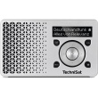 TechniSat | Portable DAB+/FM radio with built-in rechargeable battery | DIGITRADIO 1 | Silver