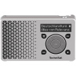 TechniSat | Portable DAB+/FM radio with built-in rechargeable battery | DIGITRADIO 1 | Silver