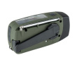 Fosco Emergency Emergency radio with light and power bank Green, Must