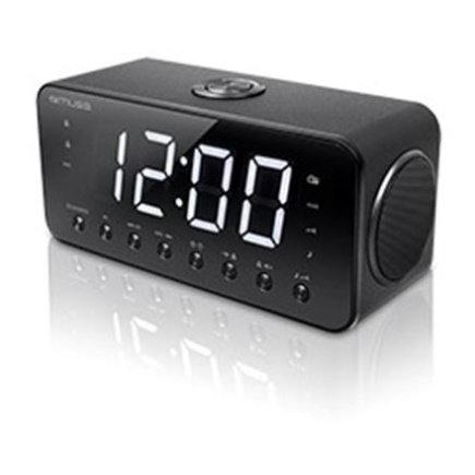 Muse | Clock radio | M-192CR | Черный