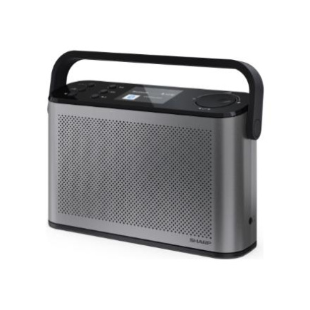Sharp OSAKA Stereo Portable Digital Radio | DR-P540(GY) | USB port | Bluetooth | FM radio | Wireless connection