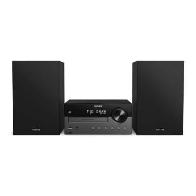 Philips Micro music system TAM4505/12,60W, Audio-in connector, Bluetooth, CD, MP3-CD, USB, DAB+, FM, USB port for charging