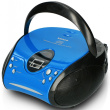 CD-raadio Lenco SCD24BB, sinine/must