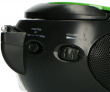 CD-raadio Lenco SCD24GB, roheline/must