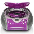 CD-raadio Lenco SCD24PU, lilla