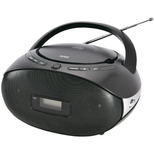 Denver TC-29 Analog 1 W FM Black MP3 playback