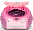CD-raadio Lenco SCD24P, roosa
