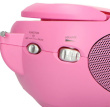 CD-raadio Lenco SCD24P, roosa