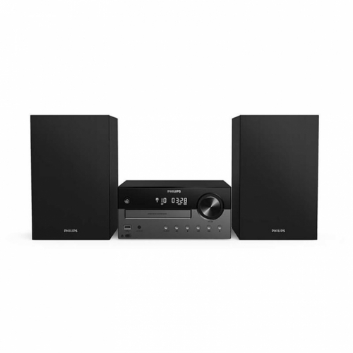 Philips TAM4505, 2.0, 60 W, Bluetooth, USB, CD, must - Muusikakeskus / TAM4505/12