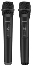 Karaokemikrofonide komplekt saatjaga Sencor SSSWM20