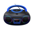 Denver TCL-212BT BLUE Portable CD player Black, Blue