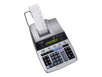 CANON MP1211-LTSC deskcalculator print with 12-digit display and two-colored ink jet printing on ribbon