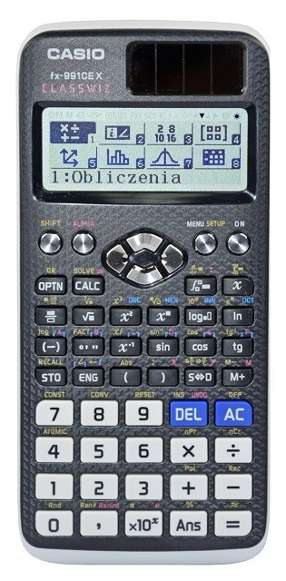 CASIO CALCULATOR SCIENTIFIC FX 991CEX CLASSWIZ BLACK, 12-DIGIT DISPLAY