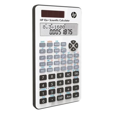 HP Calculator scientific office HP 10SPLUS/INT BX, 240 functions, 147x77x24mm, white