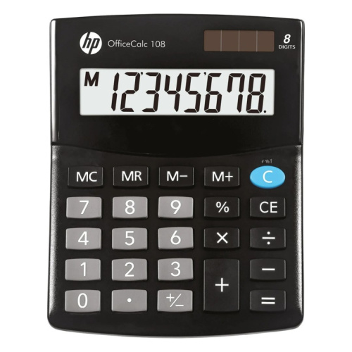 HP-OC 108/INT BX office calculator black