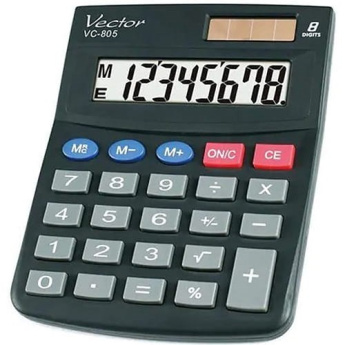 VECTOR CALCULATOR, OFFICE KAV VC-805, Must