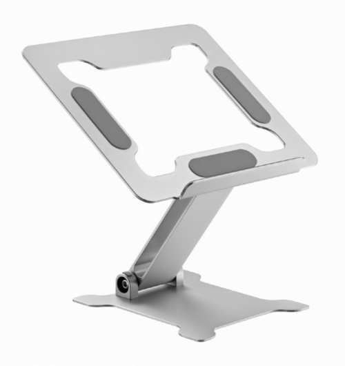Gembird 15.6-inch notebook stand, foldable, silver