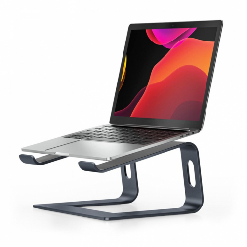 CRONG Aluminium laptop stand graphite