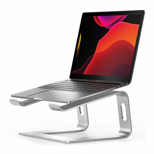 CRONG Aluminium laptop stand silver