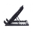Gembird Notebook cooling stand 17 + fan