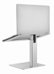 Gembird 15.6-inch notebook stand with height adjustment, silver