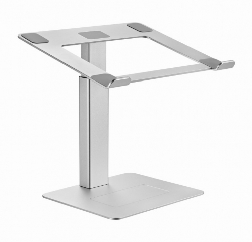 Gembird 15.6-inch notebook stand with height adjustment, silver