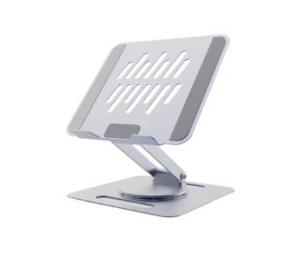 Gembird Rotating notebook riser stand 15.6 inches, space grey