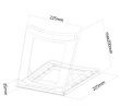 Neomounts Laptop Stand NSLS075BLACK