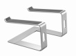 Gembird NBS-D1-01 laptop stand Aluminium, Silver 39.6 cm (15.6