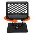 Adjustable, rotatable, ergonomic laptop stand 10–17″ LAPTOP STAND ROTO MT2662