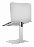 Gembird 15.6-inch notebook stand with height adjustment, silver