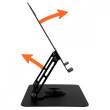 Media-Tech Ergonomic laptop stand Laptop Stand Roto MT266