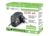 TECHLY 301955 Universal power adapter 3-12V 2.25A 27W with 9 removable plugs